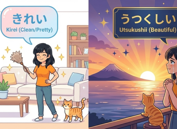 The Difference Between きれい (kirei) vs 美しい (utsukushii) (3)