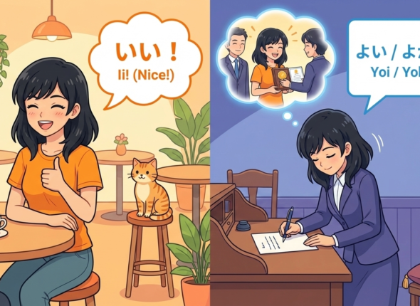 The Difference Betweenよい (yoi) vs いい (ii)