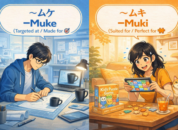 The Difference Between 大人向け and 大人向き