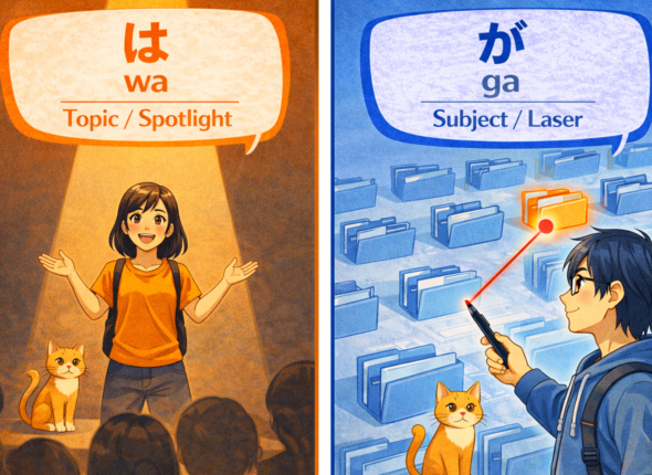 What is the difference between 'が' and 'は' (2)