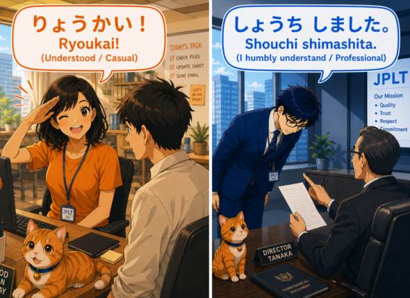 「了解」と「承知しました」の敬語の違い