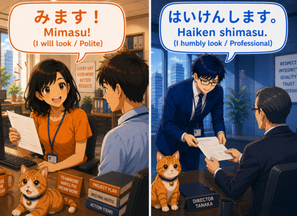 「見ます」と「拝見します」の正しい使い分け