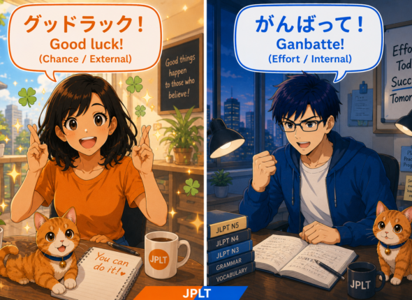 「頑張って」と “Good luck” のニュアンスの違い