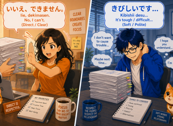 はっきり断る英語とやわらかく断る日本語の違い