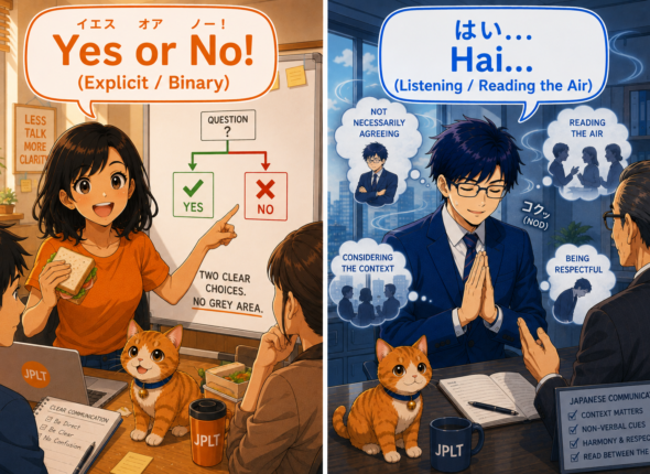 YES/NO重視の英語と空気重視の日本語の違い