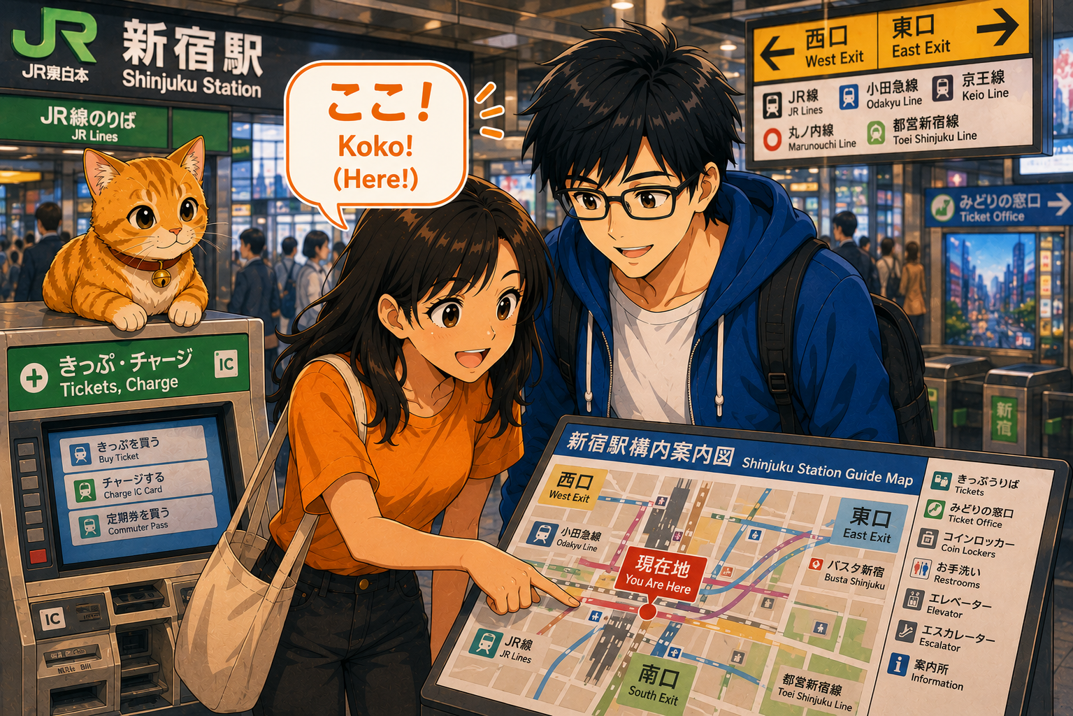 「ここ」ってどこ？会話で何度も聞く基本の日本語