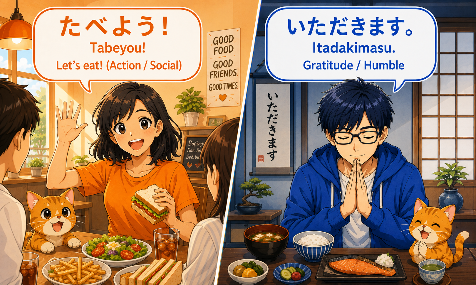 「いただきます」と “Let’s eat” の本当の意味