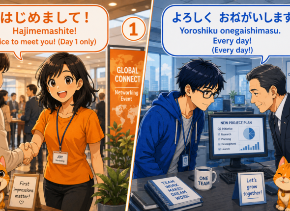 「よろしくお願いします」と “Nice to meet you” のズレ