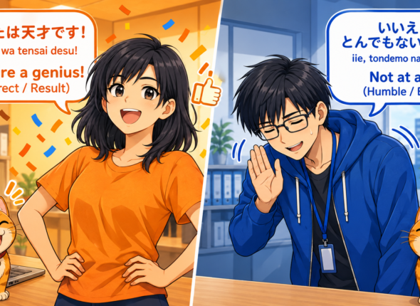 直接褒める英語と控えめに褒める日本語の違い