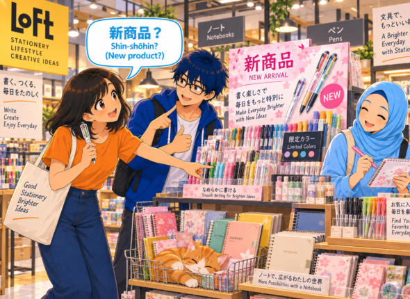 日本の店でよく見る「新商品」ってどう読む？
