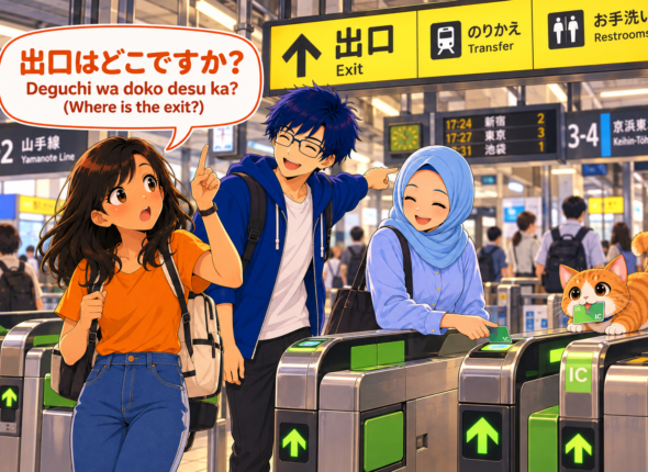 Anime Station Exit Adventure