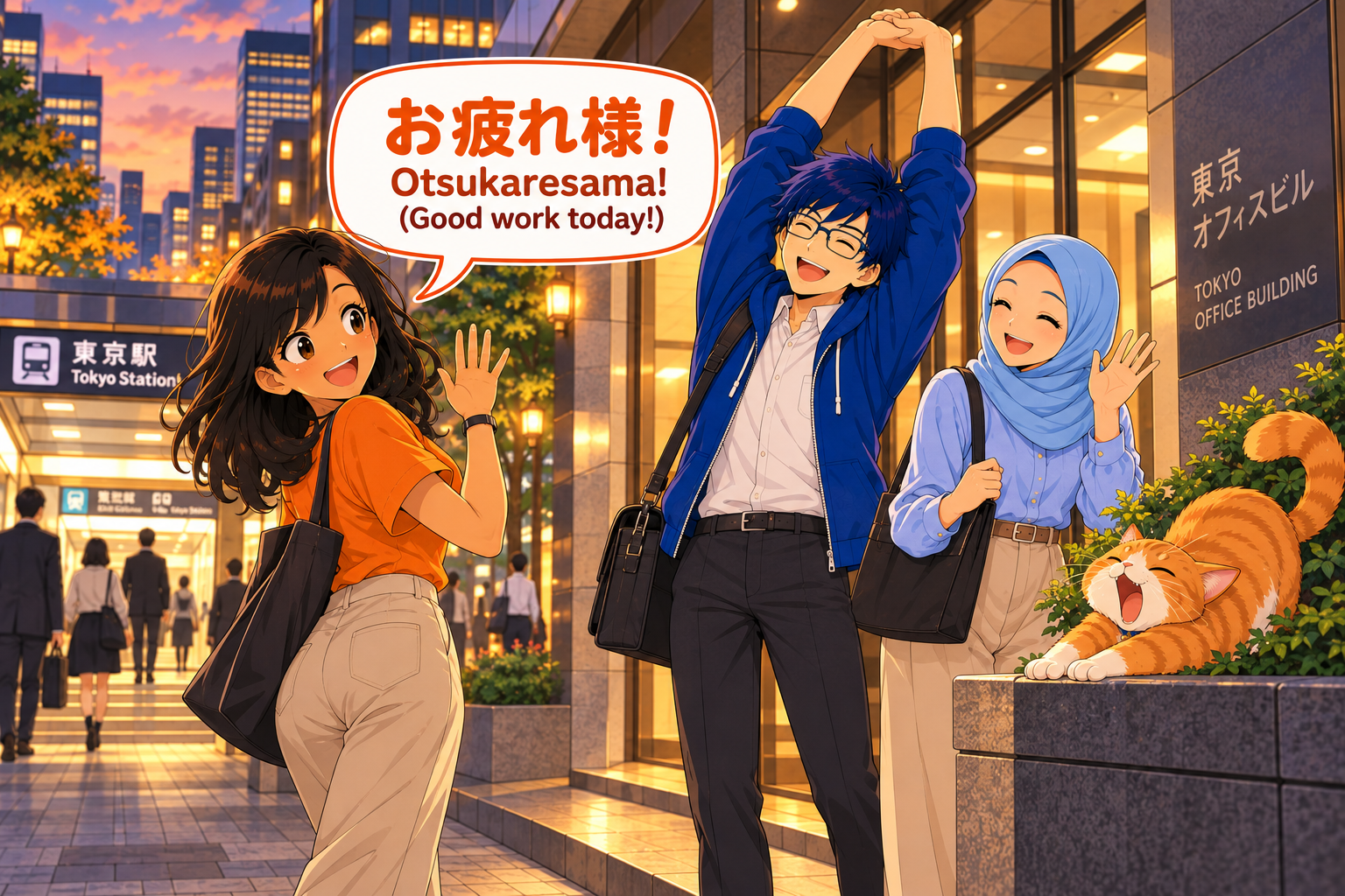 Good Work Today at Tokyo Station