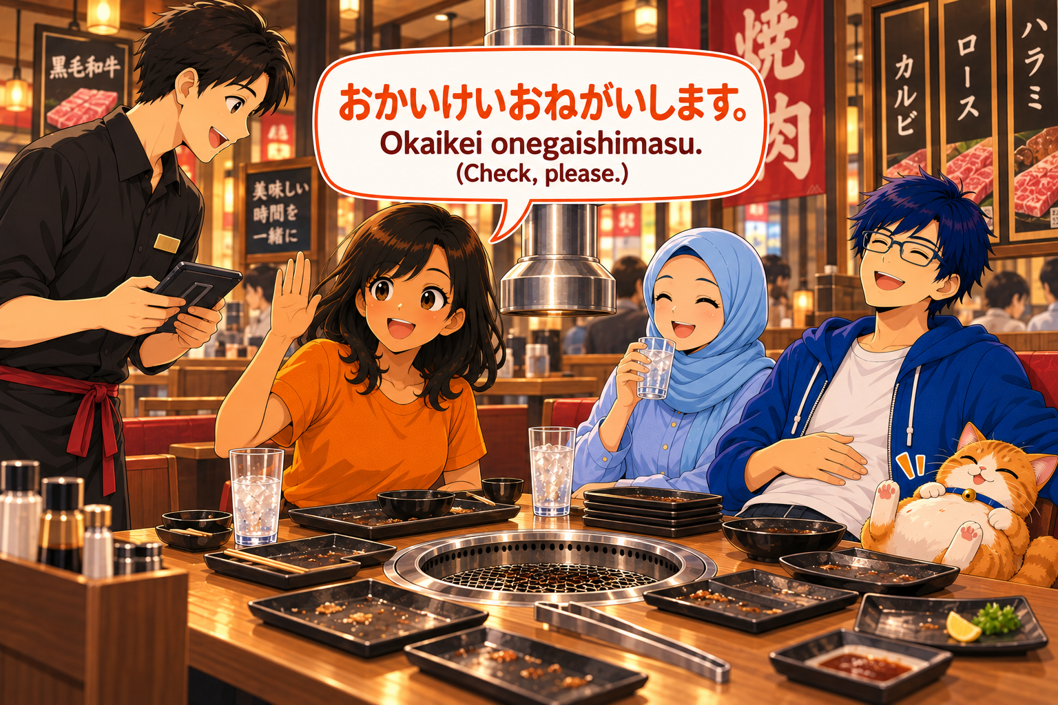 Yakiniku Check, Please!