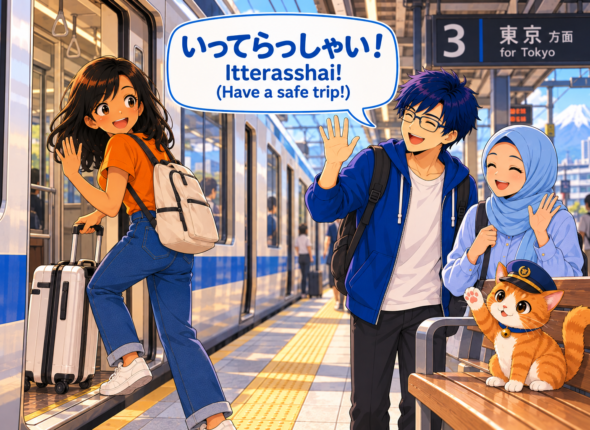 「いってらっしゃい」はどうしてセットで使う？