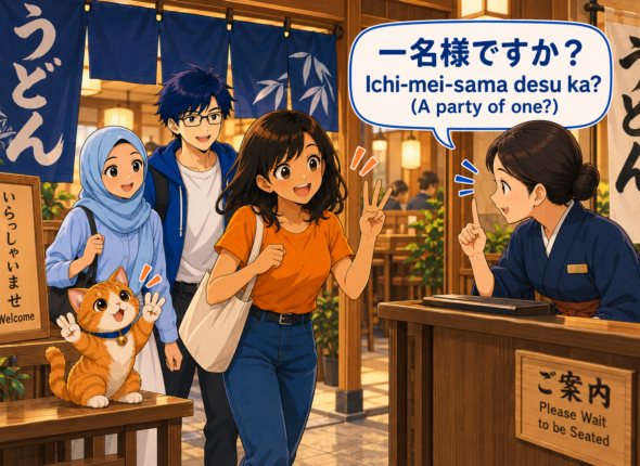 「一名様ですか？」レストランで最初に聞かれる日本語