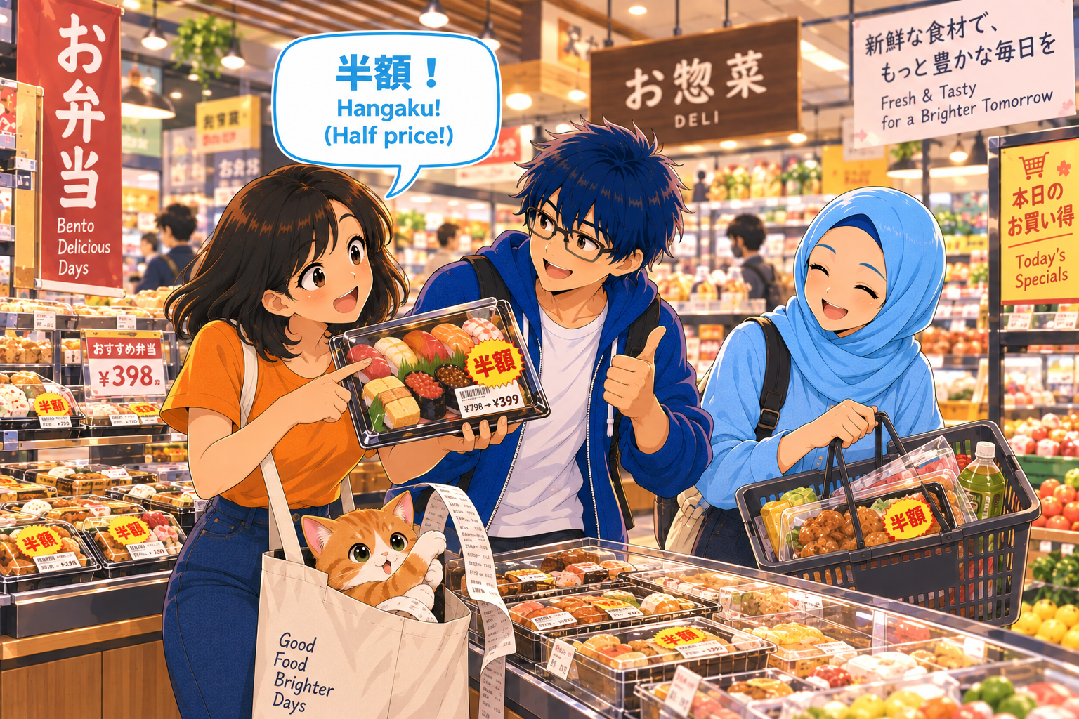 「半額」が読めると日本の買い物が楽しくなる