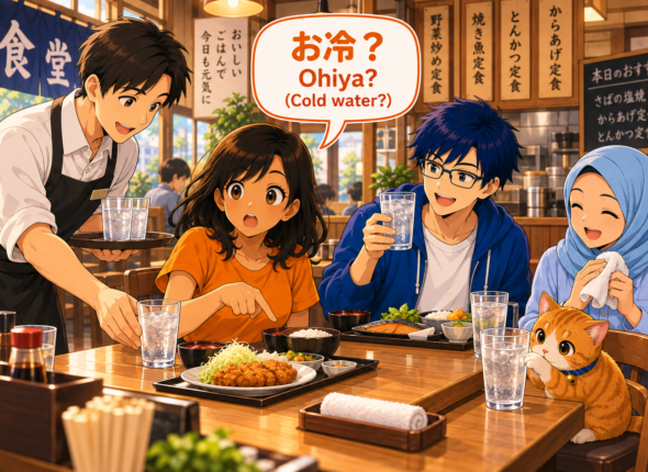お冷」って何？レストランで突然出てくる日本語