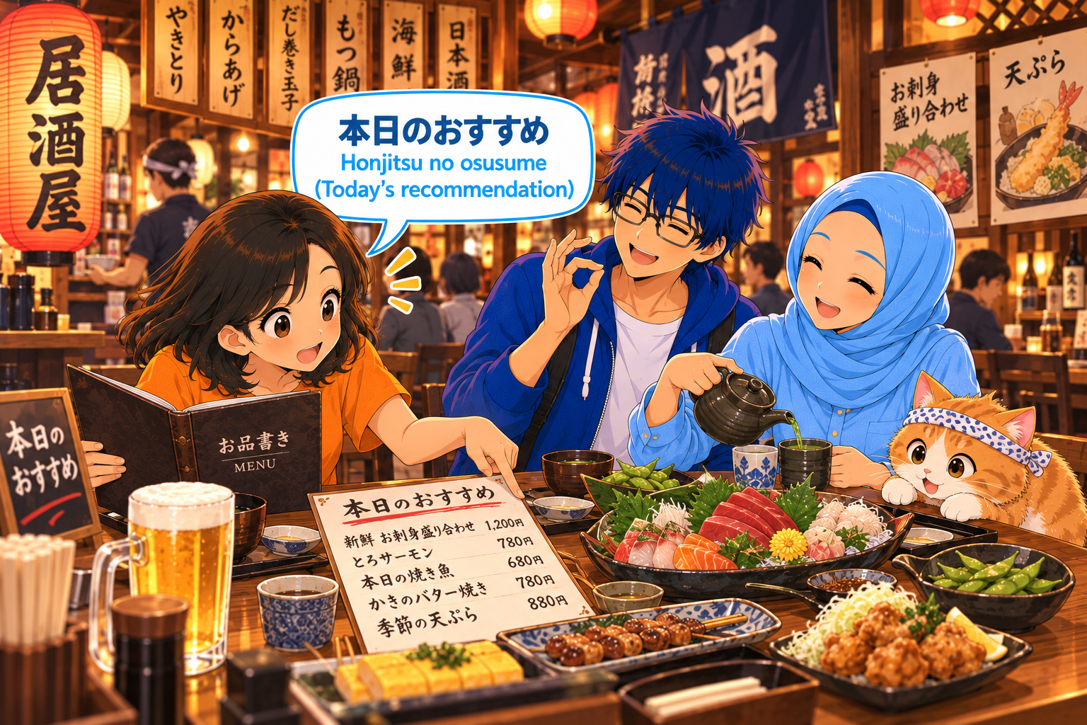 メニューの「おすすめ」は何をおすすめしている？