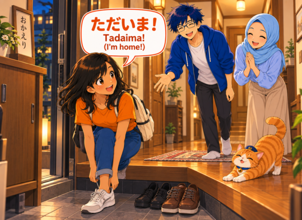家に帰った時の「ただいま」は何を意味する？