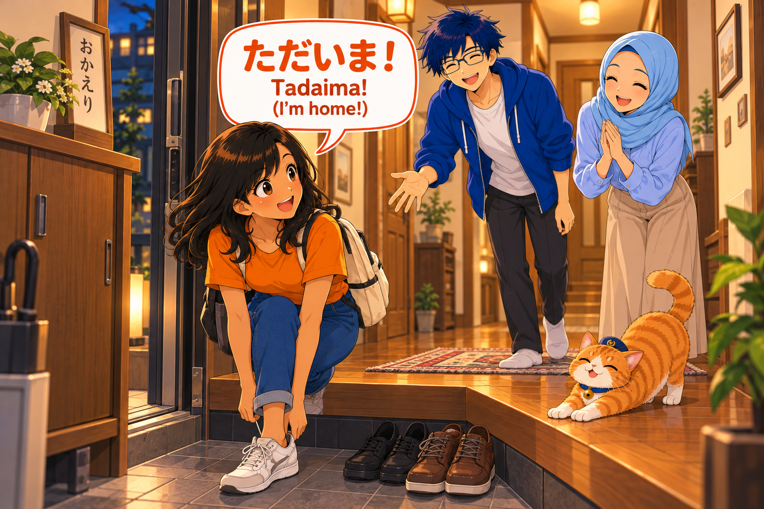 家に帰った時の「ただいま」は何を意味する？
