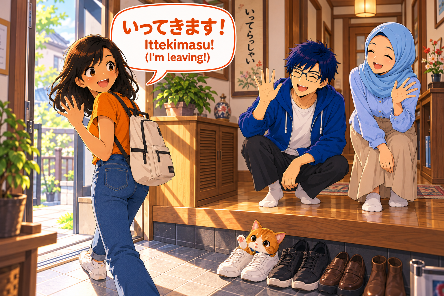 朝よく聞く「いってきます」って誰に言っている？